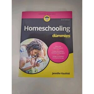 Homeschooling For‎ Dummies  Paperback Kaufeld, Jennifer
